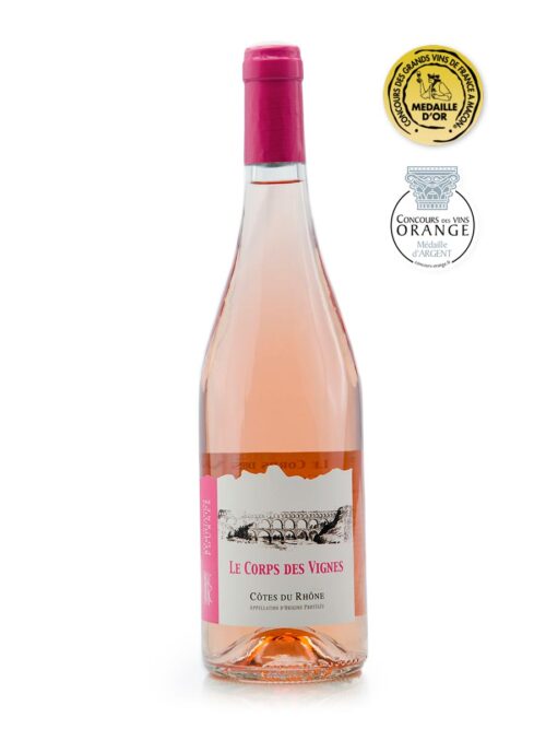 Le Corps des Vignes Rosé AOP Côtes du Rhône